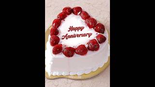 Beautiful anniversary cake decorating eggless cake design ideas for anniversary cake shorts [upl. by Stacy554]