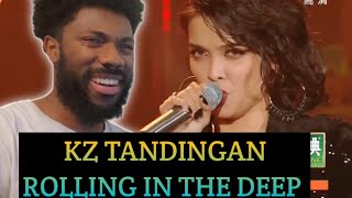 KZ Tandingan《Rolling in the Deep》 quotSinger 2018quot REACTION VIDEO [upl. by Patman834]