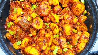 How to make the most delicious Cowleg and plantain recipe [upl. by Naval382]