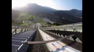 Olympia Skisprungschanze in Garmisch Partenkirchen GoPro [upl. by Nine496]