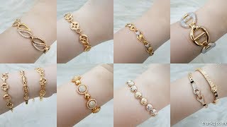 Latest Gold Bracelet Designs [upl. by Sirapal]