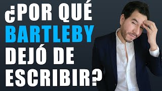 Bartleby y la tristeza de los godinez Herman Melville [upl. by Anerda341]