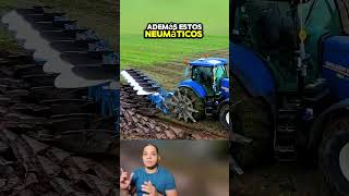 Neumáticos agrícolas tracción y potencia en el campo 🚜🌾 [upl. by Etnuahs]