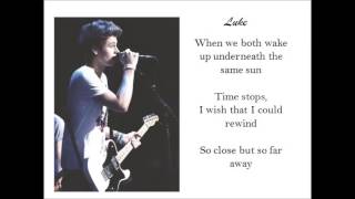 5SOS  Beside You Lyrics  Pictures [upl. by Darill]