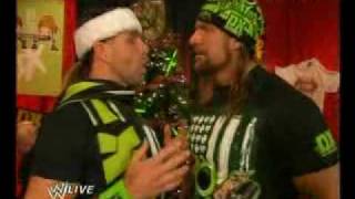 RAW 12709 DX and Hornswoggle Christmas Promo [upl. by Yenahc]