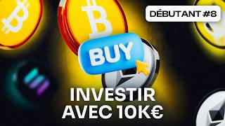 Comment investir 10 000€ en crypto [upl. by Balcke]