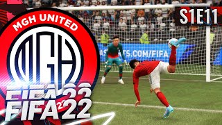 ALL HAIL THE KIWI KING  FIFA 22 MGH UNITED CAREER MODE S1E11 [upl. by Nitreb232]