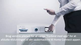 Home Connect tilslutning af vaskemaskine [upl. by Christis]