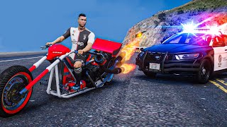 Robbing Banks with Cristiano Ronaldo in GTA 5 [upl. by Sparks731]