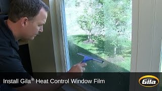 Install Gila® Heat Control Window Film Adhesive Based [upl. by Caines]