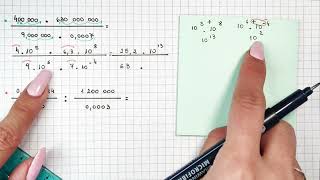 NOTACIÓN CIENTÍFICA  Cómo resolver un cálculo combinado  EJ3  SUPER FÁCIL [upl. by Neelhtac333]