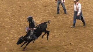 Calf Riding  2018 Junior Bull Riding National Finals NJBRA [upl. by Queen]