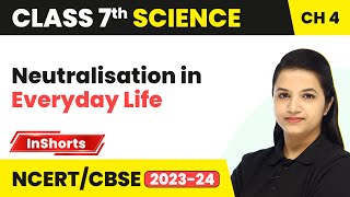 Neutralisation in Everyday Life  Class 7 Science Chapter 4  Acids Bases amp Salts [upl. by Eastman906]