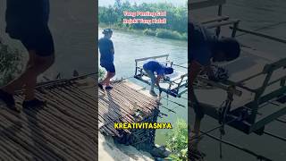 gak ada rotan akarpun jadi gak ada jembatan tali pun jadi shortvideo [upl. by Leind710]