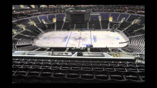 STAPLES Center quotSportsageddonquot Conversion  LA KINGS to LAKERS to CLIPPERS [upl. by Niltag]