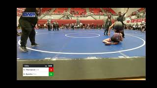 2024 Oklahoma Open High School Div Qtr Finals Champ v Carter Sparks [upl. by Ahsinna]