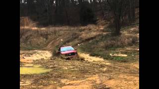 2014 F150 Ecoboost attacking a mud hole woolys off road [upl. by Anirahs]