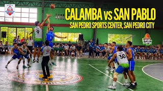 CALAMBA VS SAN PABLO  Laguna InterTown Basketball Tournament [upl. by Xyla252]