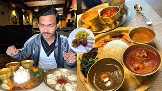 First Time Gangtok এ Nepali Thali খেয়ে এরম Experience😱Authentic Food ভালো নাকি🥵Gangtok Food Vlog [upl. by Eecal]