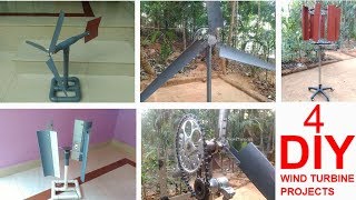 Make Amazing Wind Turbine Projects 2018 DIY [upl. by Imeka616]