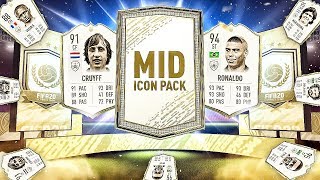 20 x GUARANTEED MID ICON PACKS FIFA 20 Ultimate Team [upl. by Brear]