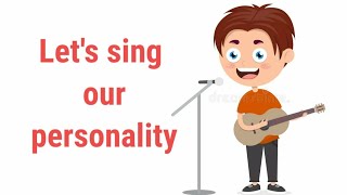 Personality song for kids  Personality Adjectives Song  English series for learning [upl. by Na]