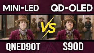 LG QNED 90 vs Samsung S90D  MINI LED vs OLED [upl. by Nahgiem566]