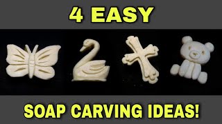 soap carving easy ideas [upl. by Annaik930]