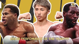 PERFORMANCE OF THE YEAR TERENCE CRAWFORD DEVIN HANEY DAVID BENAVIDEZ OR NAOYA INOUE [upl. by Koziel]