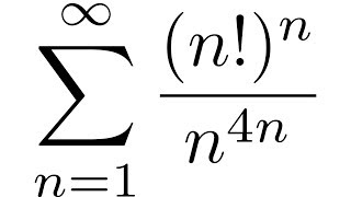 Infinite Series Converges or Diverges SUMnnn4n Example with the Root Test [upl. by Bald]