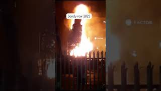 Sandy Row Bonfire 2023 [upl. by Ettenrahc]