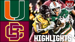 BethuneCookman Wildcats vs Miami Hurricanes  Full Game Highlights [upl. by Tracee136]