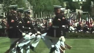 Part 4 2012 Memorial Day Ceremony at AisneMarne American Cemetery [upl. by Jecoa]