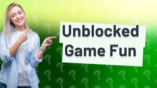 What is WTF unblocked games [upl. by Florri769]