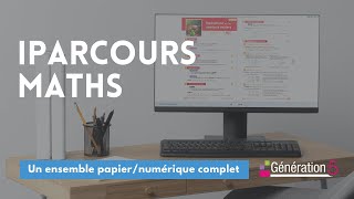 Le Cahier dexercices avec cours  iParcours Maths 6e [upl. by Eekorehc]