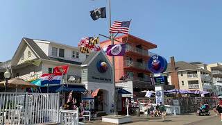 Ocean City Maryland Boardwalk and Pier sights [upl. by Esirehc]