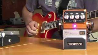 Quickcut HardWire SC2 Valve Distortion  Les Paul [upl. by Ecienahs666]