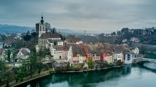 Laufenburg by Drone  December 2016 [upl. by Terese540]