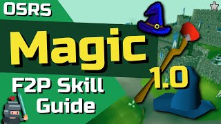 199 F2P Magic Guide  OSRS F2P Skill Guide [upl. by Dukey777]