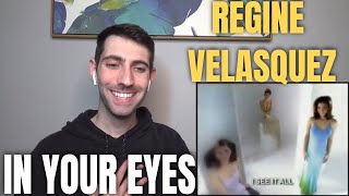 Regine Velasquez  In Your Eyes Music Video REACTION [upl. by Haym]