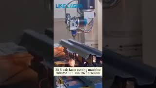 3D 5axis laser cutting machine fast cutting speed high precision and smooth cutting [upl. by Macomber657]