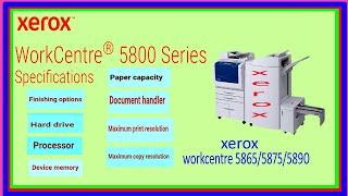 xerox 586558755890 photocopier machine reviewspecifications [upl. by Selec]