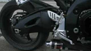 HR1 EXHAUST GSXR 600750 [upl. by Oiramat]