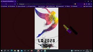 LA 2028 logo and event Destruction [upl. by Ilrak]