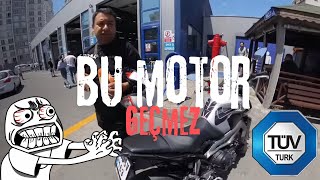 YAMAHA MT09 MUAYENEYE GÖTÜRDÜK  PROBLEM ÇIKARDILAR [upl. by Elaval989]