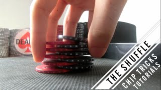 Poker Chips Trick  The Shuffle Tutorial [upl. by Selda969]