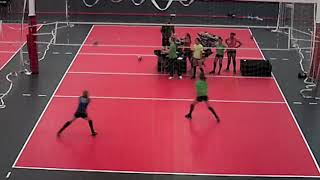 Club Volleyball Control Drills [upl. by Elladine586]