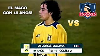 La MAGIA de JORGE VALDIVIA ante el COLO COLO de ZAMORANO en 2003 [upl. by Windsor492]