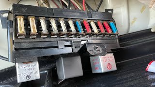 1972 VW Westfalia Bus Fuse Panel Lessons Learned [upl. by Rhoads]