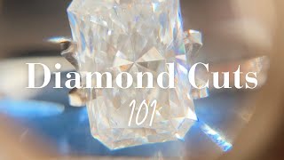 Diamond Cuts 101  Engagement Ring Shopping [upl. by Kitchen]